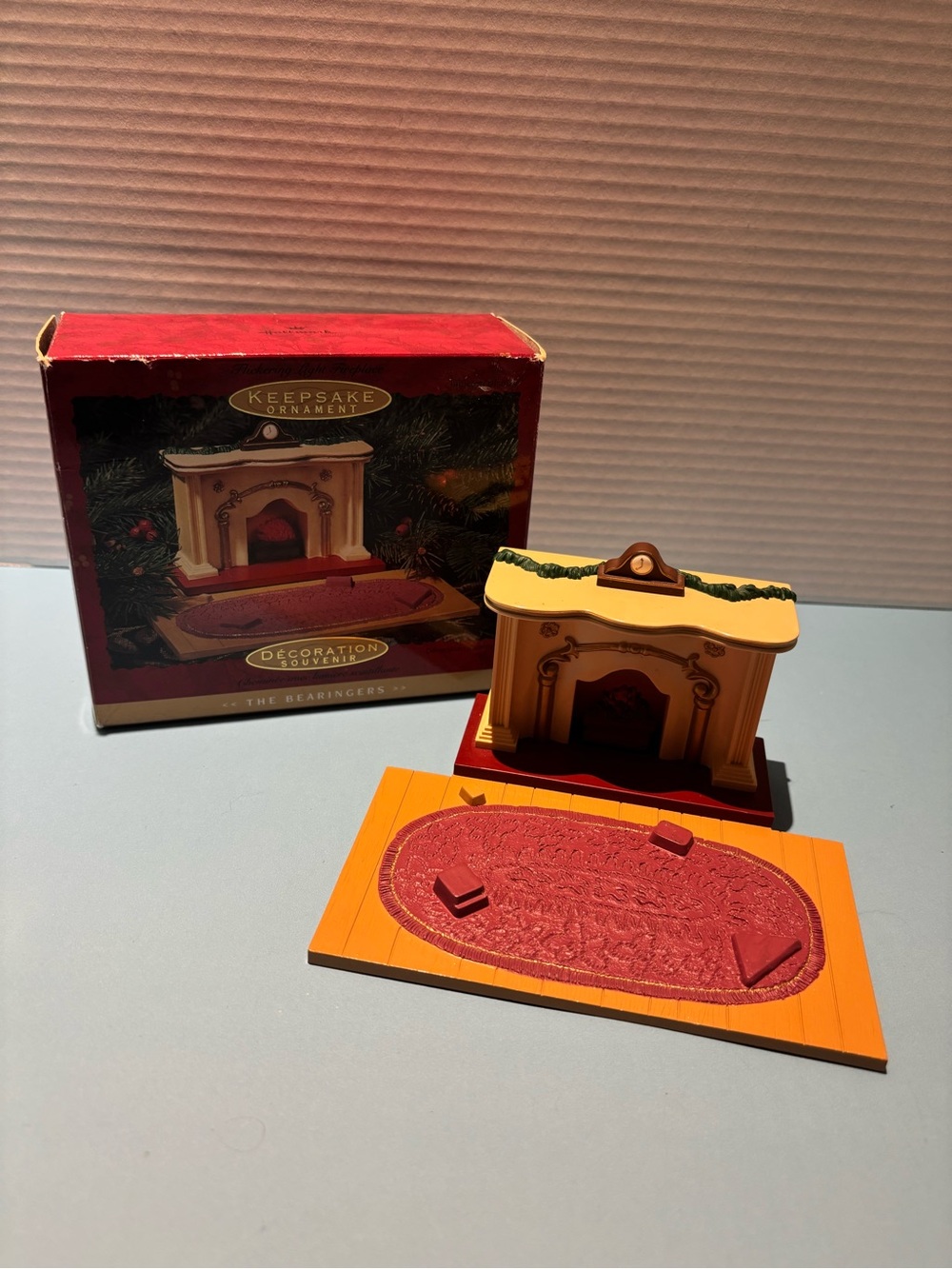 Hallmark Keepsake Miniature Fireplace Ornament